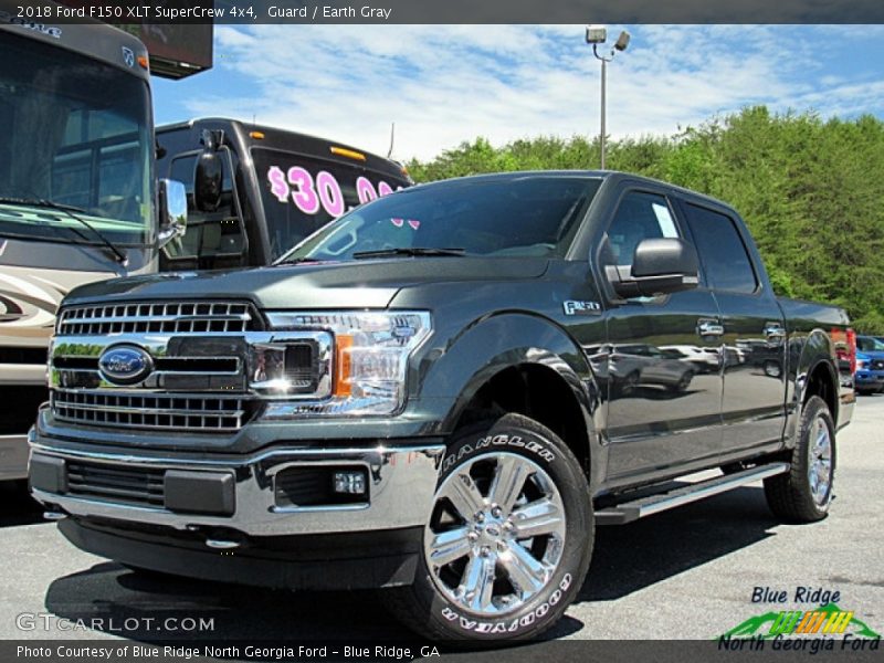 Guard / Earth Gray 2018 Ford F150 XLT SuperCrew 4x4