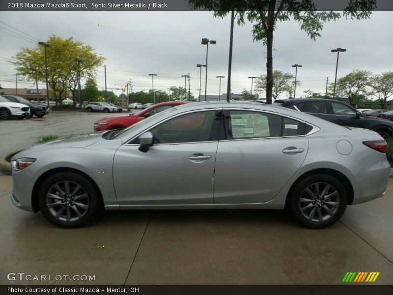  2018 Mazda6 Sport Sonic Silver Metallic