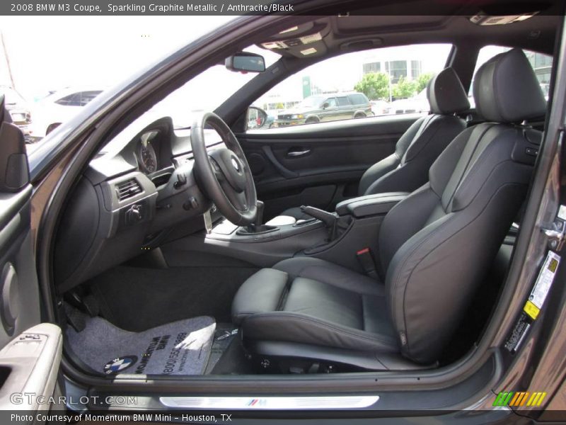 Sparkling Graphite Metallic / Anthracite/Black 2008 BMW M3 Coupe