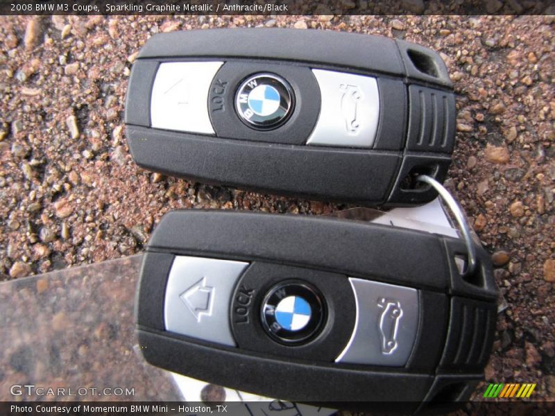 Sparkling Graphite Metallic / Anthracite/Black 2008 BMW M3 Coupe