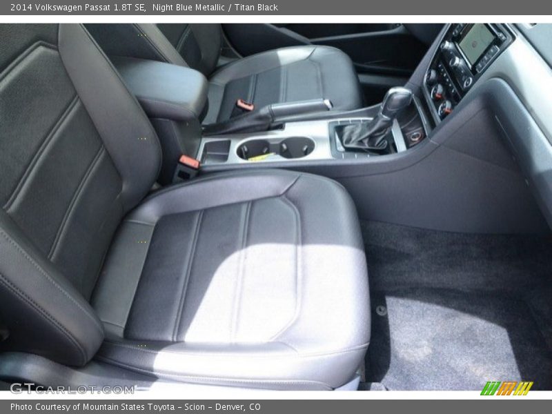 Night Blue Metallic / Titan Black 2014 Volkswagen Passat 1.8T SE