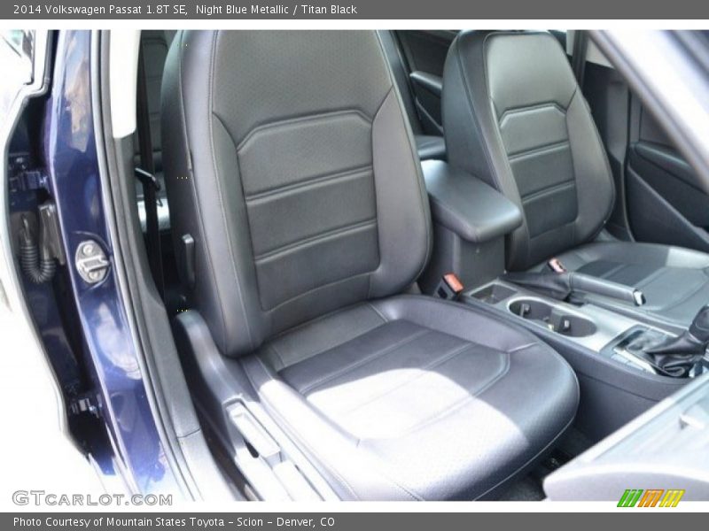 Night Blue Metallic / Titan Black 2014 Volkswagen Passat 1.8T SE