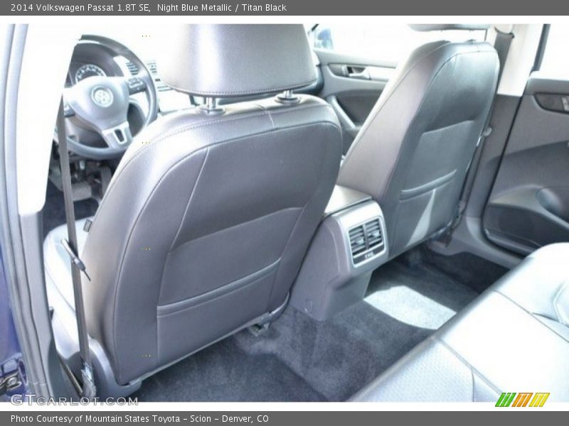 Night Blue Metallic / Titan Black 2014 Volkswagen Passat 1.8T SE