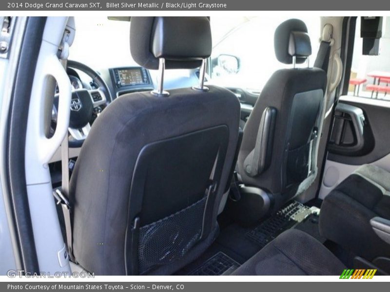 Billet Silver Metallic / Black/Light Graystone 2014 Dodge Grand Caravan SXT
