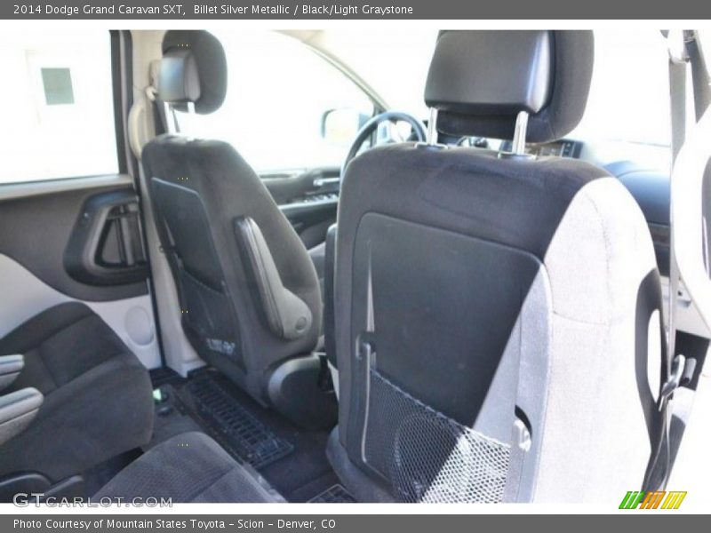 Billet Silver Metallic / Black/Light Graystone 2014 Dodge Grand Caravan SXT