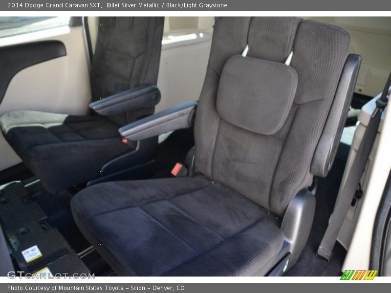 Billet Silver Metallic / Black/Light Graystone 2014 Dodge Grand Caravan SXT