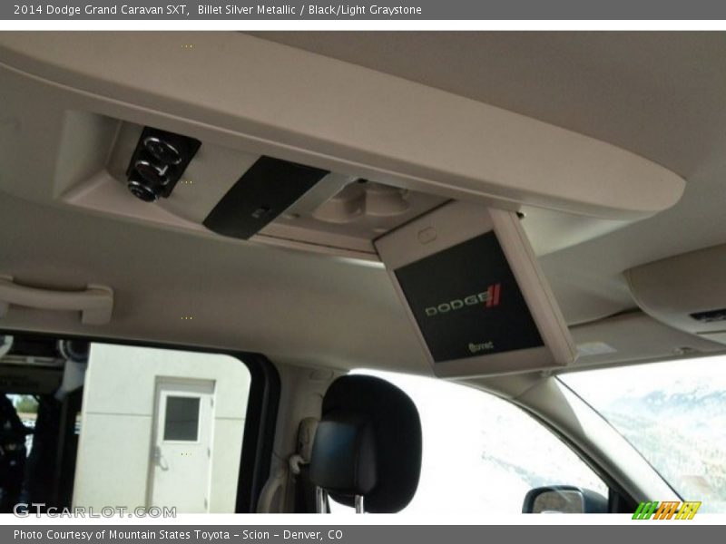 Billet Silver Metallic / Black/Light Graystone 2014 Dodge Grand Caravan SXT
