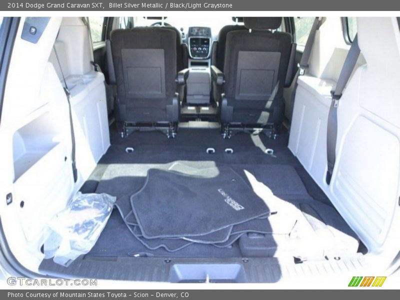 Billet Silver Metallic / Black/Light Graystone 2014 Dodge Grand Caravan SXT