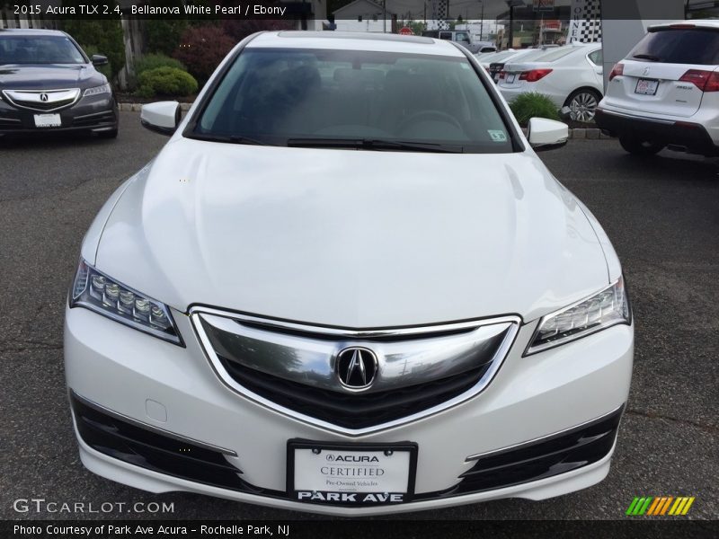 Bellanova White Pearl / Ebony 2015 Acura TLX 2.4