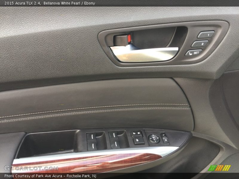 Bellanova White Pearl / Ebony 2015 Acura TLX 2.4