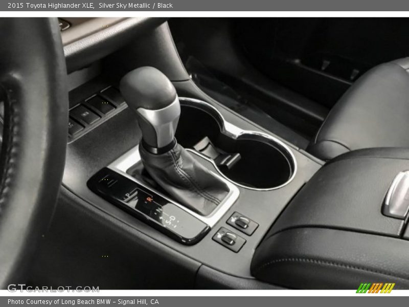 Silver Sky Metallic / Black 2015 Toyota Highlander XLE