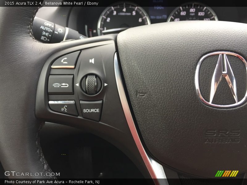 Bellanova White Pearl / Ebony 2015 Acura TLX 2.4