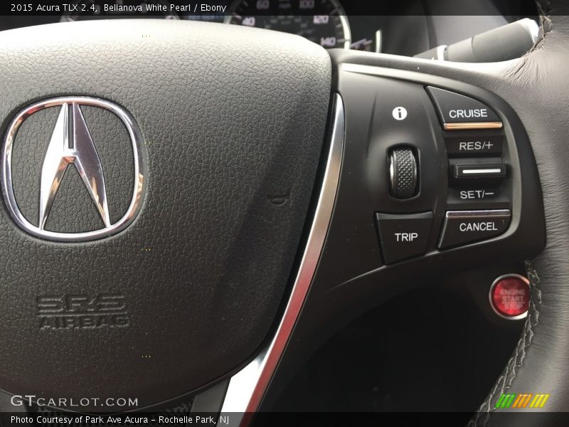 Bellanova White Pearl / Ebony 2015 Acura TLX 2.4