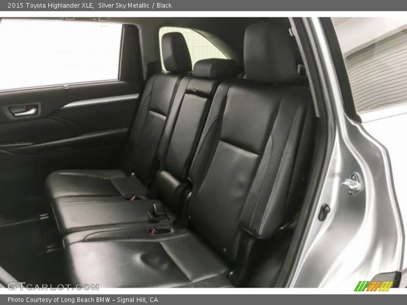 Silver Sky Metallic / Black 2015 Toyota Highlander XLE