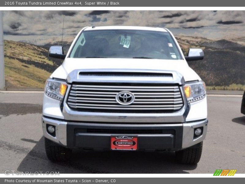 Super White / Black 2016 Toyota Tundra Limited CrewMax 4x4