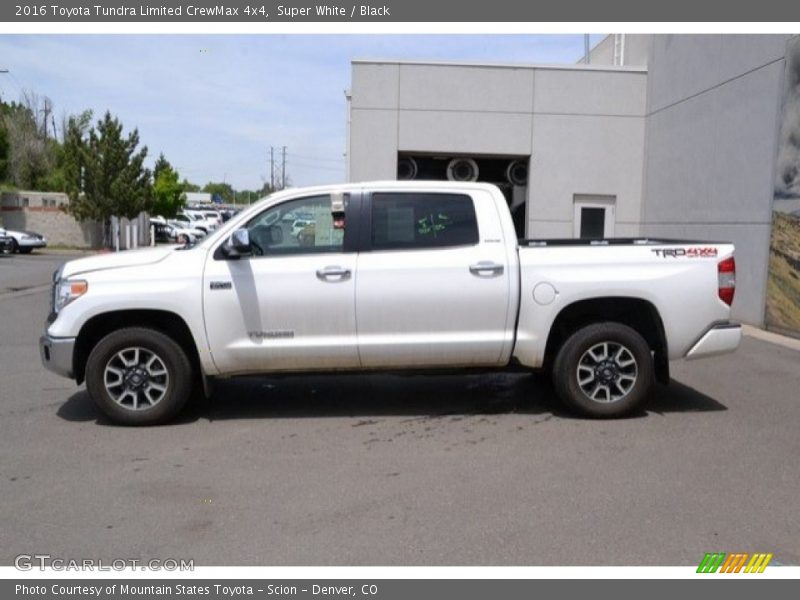 Super White / Black 2016 Toyota Tundra Limited CrewMax 4x4