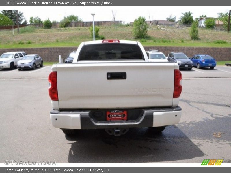 Super White / Black 2016 Toyota Tundra Limited CrewMax 4x4