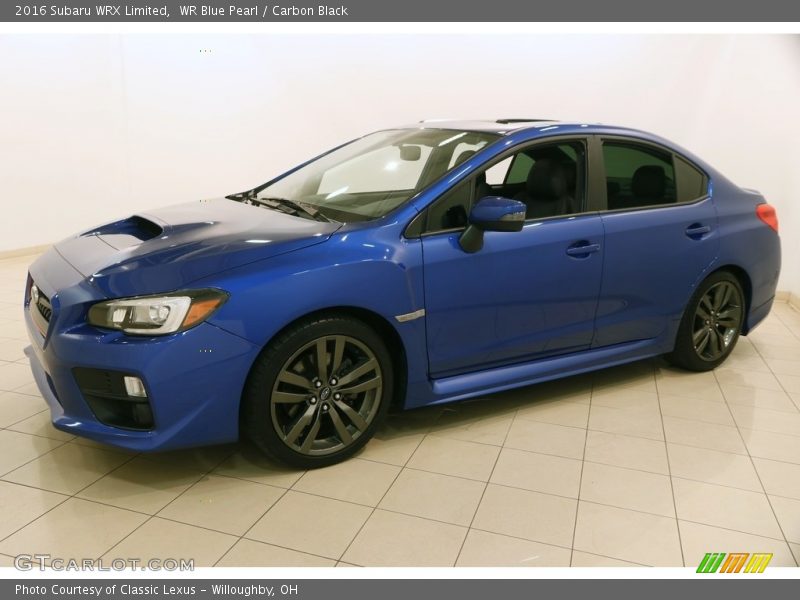 WR Blue Pearl / Carbon Black 2016 Subaru WRX Limited