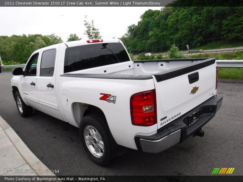 Summit White / Light Titanium/Ebony 2011 Chevrolet Silverado 1500 LT Crew Cab 4x4