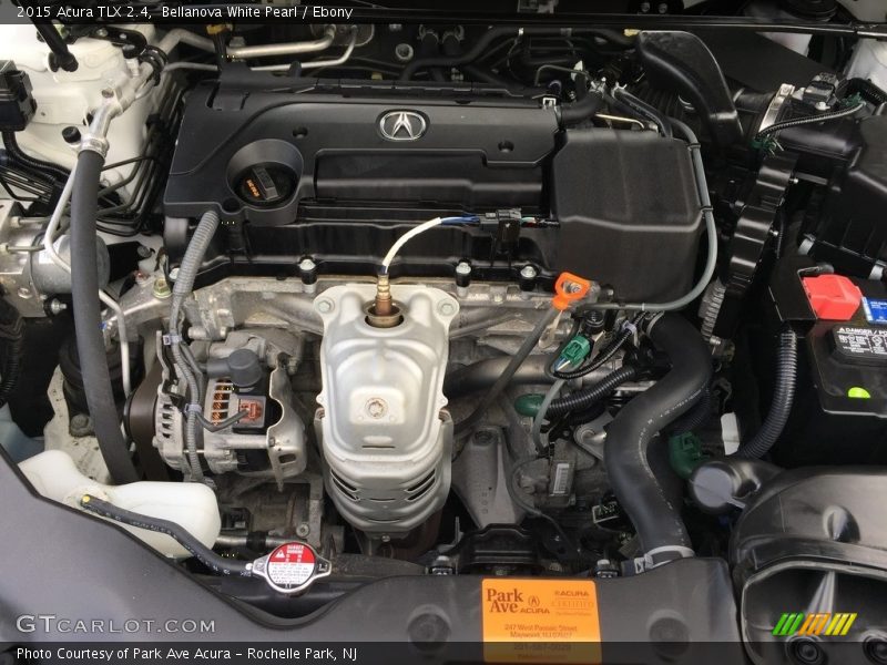 Bellanova White Pearl / Ebony 2015 Acura TLX 2.4