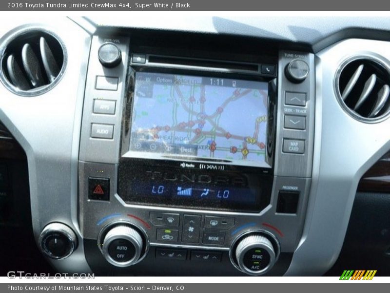 Super White / Black 2016 Toyota Tundra Limited CrewMax 4x4