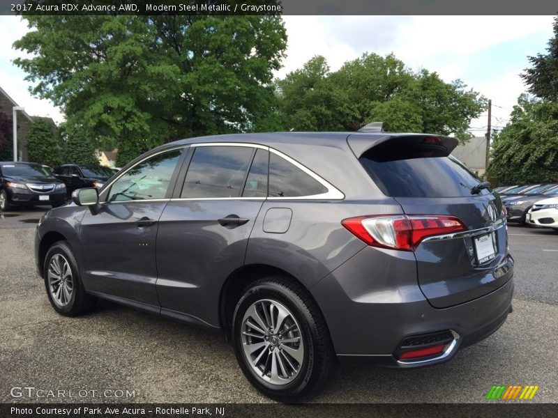 Modern Steel Metallic / Graystone 2017 Acura RDX Advance AWD