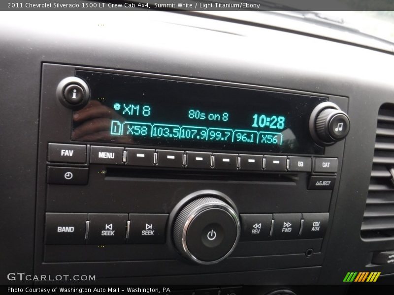 Summit White / Light Titanium/Ebony 2011 Chevrolet Silverado 1500 LT Crew Cab 4x4