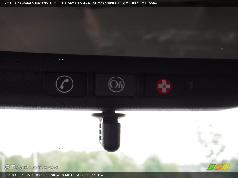Summit White / Light Titanium/Ebony 2011 Chevrolet Silverado 1500 LT Crew Cab 4x4