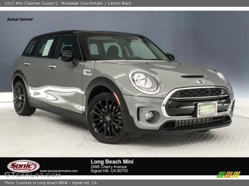 Moonwalk Grey Metallic / Carbon Black 2017 Mini Clubman Cooper S