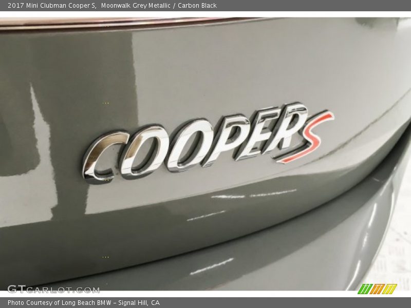 Moonwalk Grey Metallic / Carbon Black 2017 Mini Clubman Cooper S