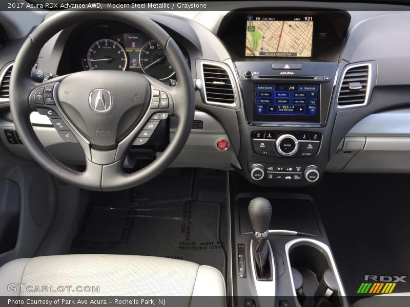 Modern Steel Metallic / Graystone 2017 Acura RDX Advance AWD