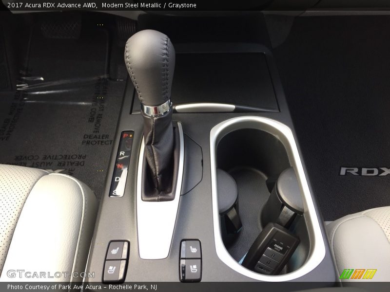 Modern Steel Metallic / Graystone 2017 Acura RDX Advance AWD