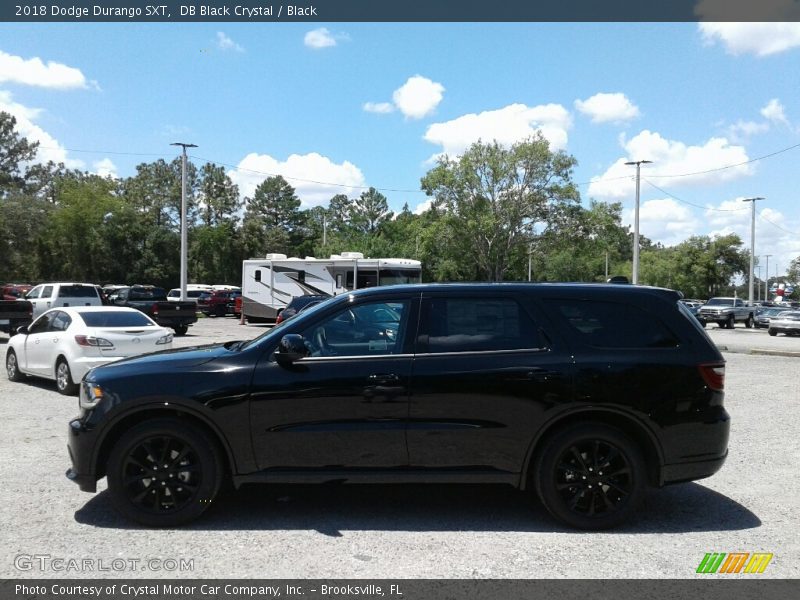 DB Black Crystal / Black 2018 Dodge Durango SXT