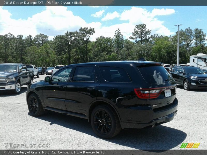 DB Black Crystal / Black 2018 Dodge Durango SXT