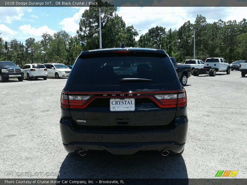 DB Black Crystal / Black 2018 Dodge Durango SXT