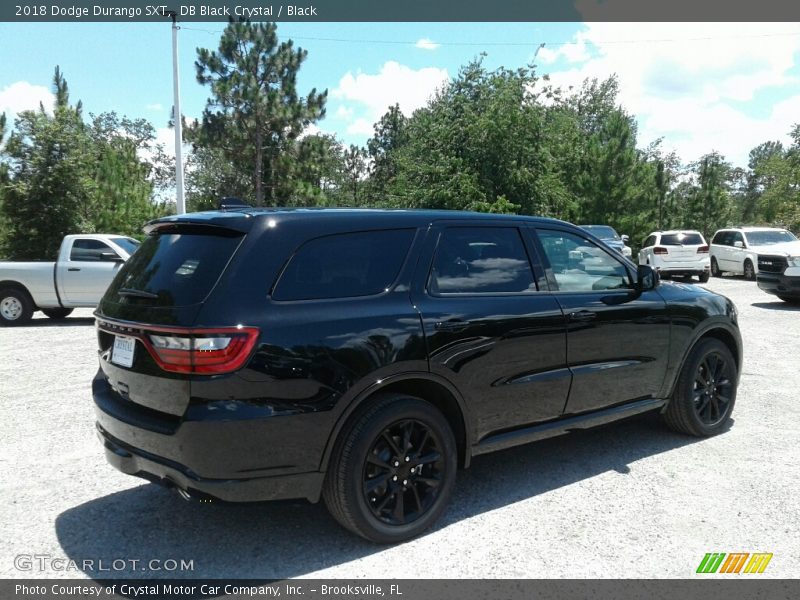 DB Black Crystal / Black 2018 Dodge Durango SXT