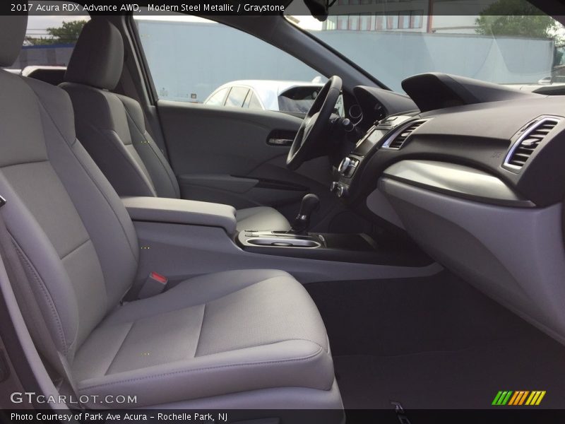 Modern Steel Metallic / Graystone 2017 Acura RDX Advance AWD