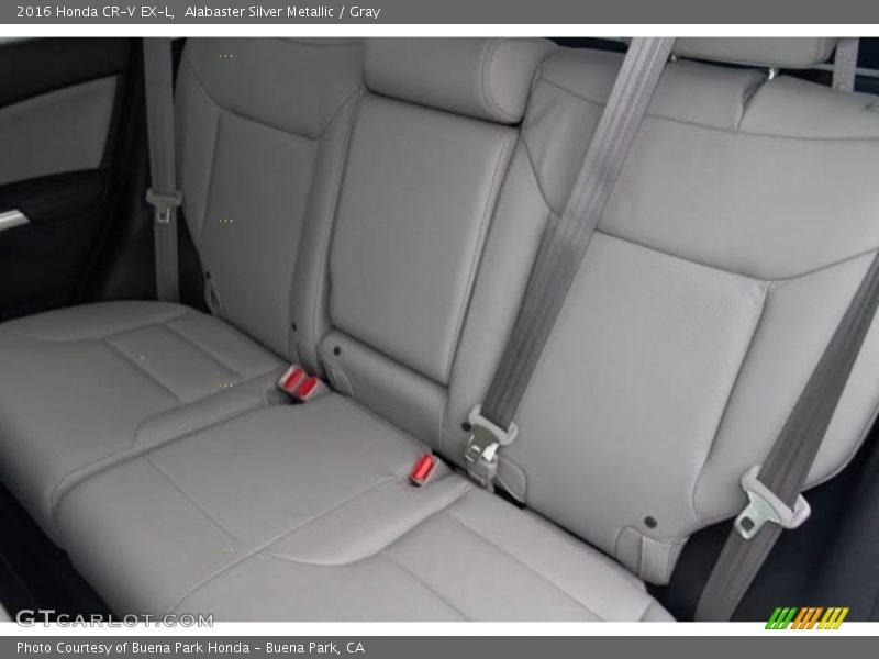 Alabaster Silver Metallic / Gray 2016 Honda CR-V EX-L