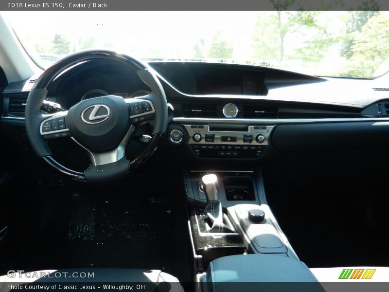 Caviar / Black 2018 Lexus ES 350