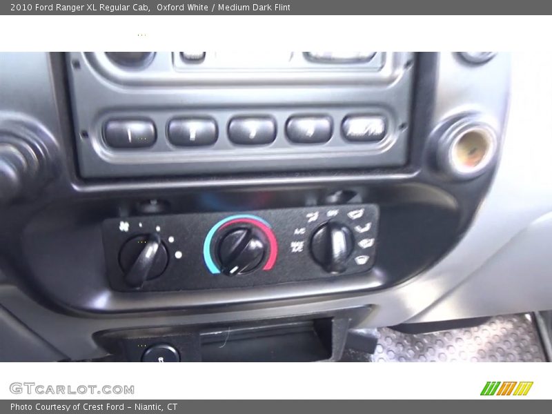 Oxford White / Medium Dark Flint 2010 Ford Ranger XL Regular Cab