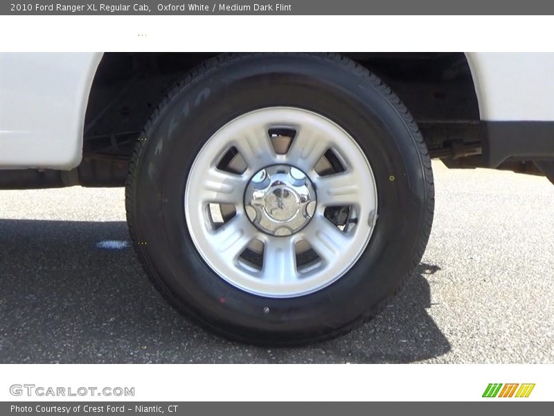 Oxford White / Medium Dark Flint 2010 Ford Ranger XL Regular Cab