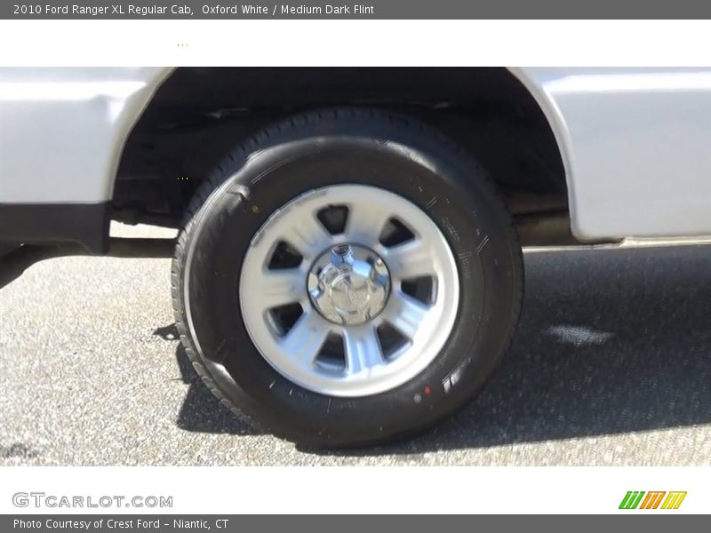 Oxford White / Medium Dark Flint 2010 Ford Ranger XL Regular Cab
