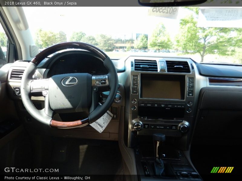 Black Onyx / Sepia 2018 Lexus GX 460