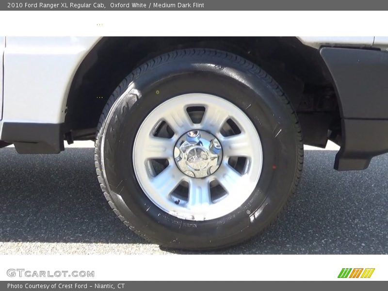 Oxford White / Medium Dark Flint 2010 Ford Ranger XL Regular Cab