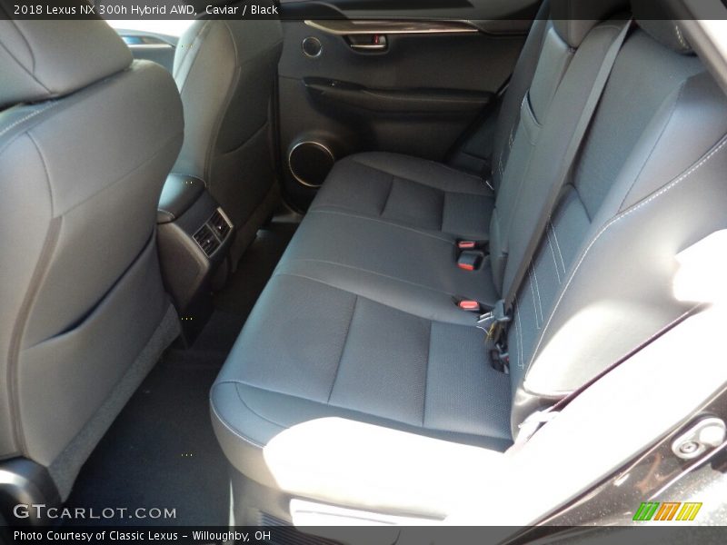 Rear Seat of 2018 NX 300h Hybrid AWD