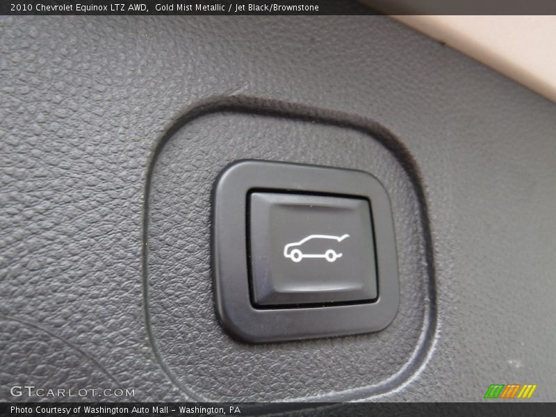 Gold Mist Metallic / Jet Black/Brownstone 2010 Chevrolet Equinox LTZ AWD