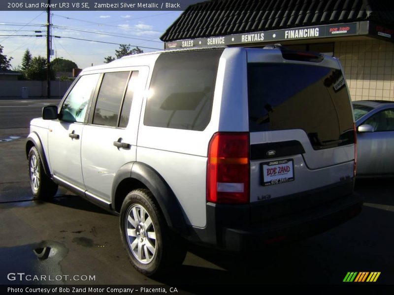 Zambezi Silver Metallic / Black 2006 Land Rover LR3 V8 SE