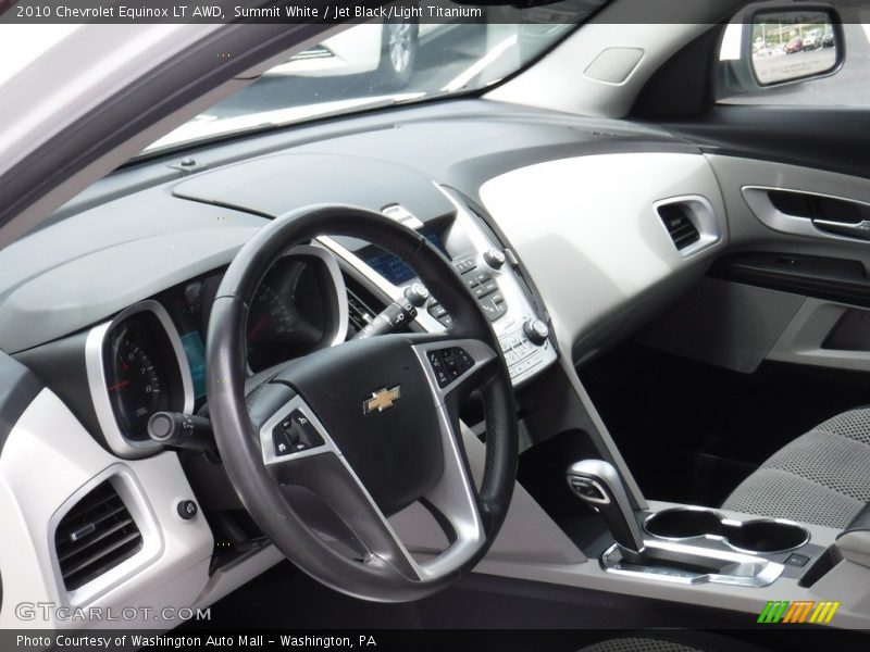 Summit White / Jet Black/Light Titanium 2010 Chevrolet Equinox LT AWD