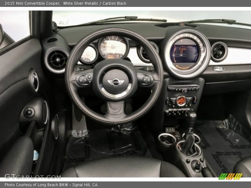 White Silver Metallic / Carbon Black 2015 Mini Convertible Cooper