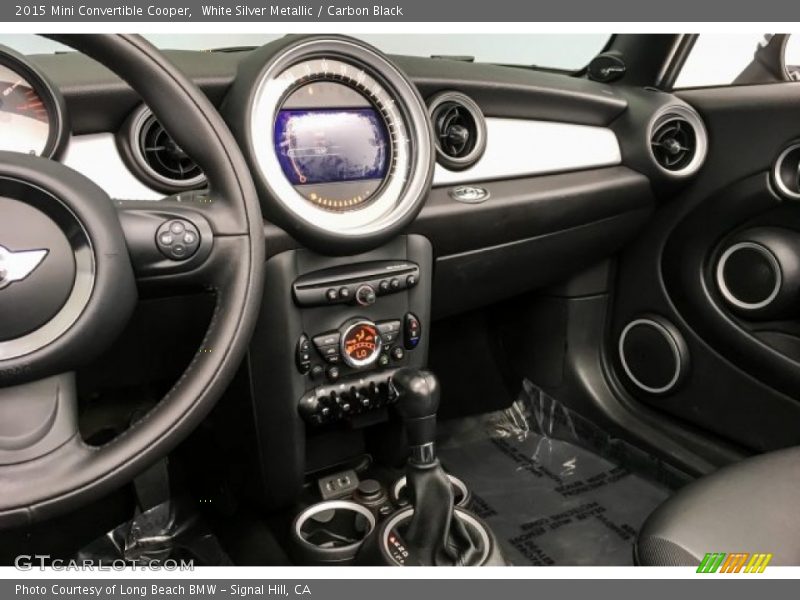 White Silver Metallic / Carbon Black 2015 Mini Convertible Cooper